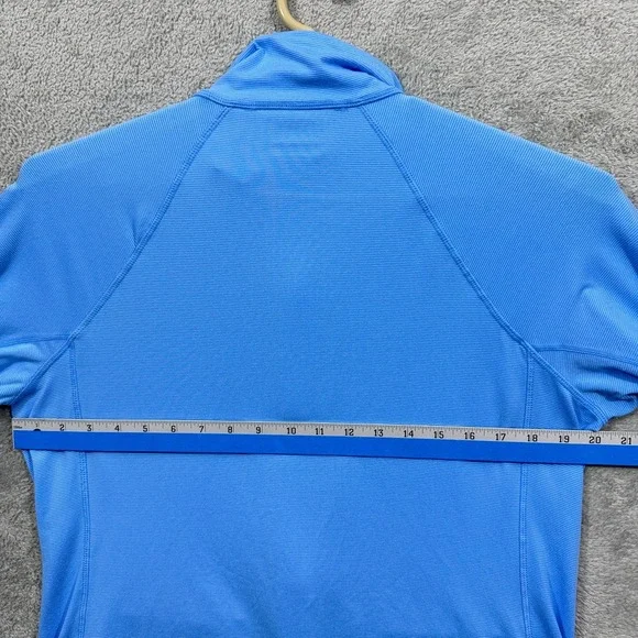 Lilly Pulitzer Kapri Luxletic Jacket Womens XL Blue Feeder Stripe Full Zip Gold‎ - Picture 8 of 10